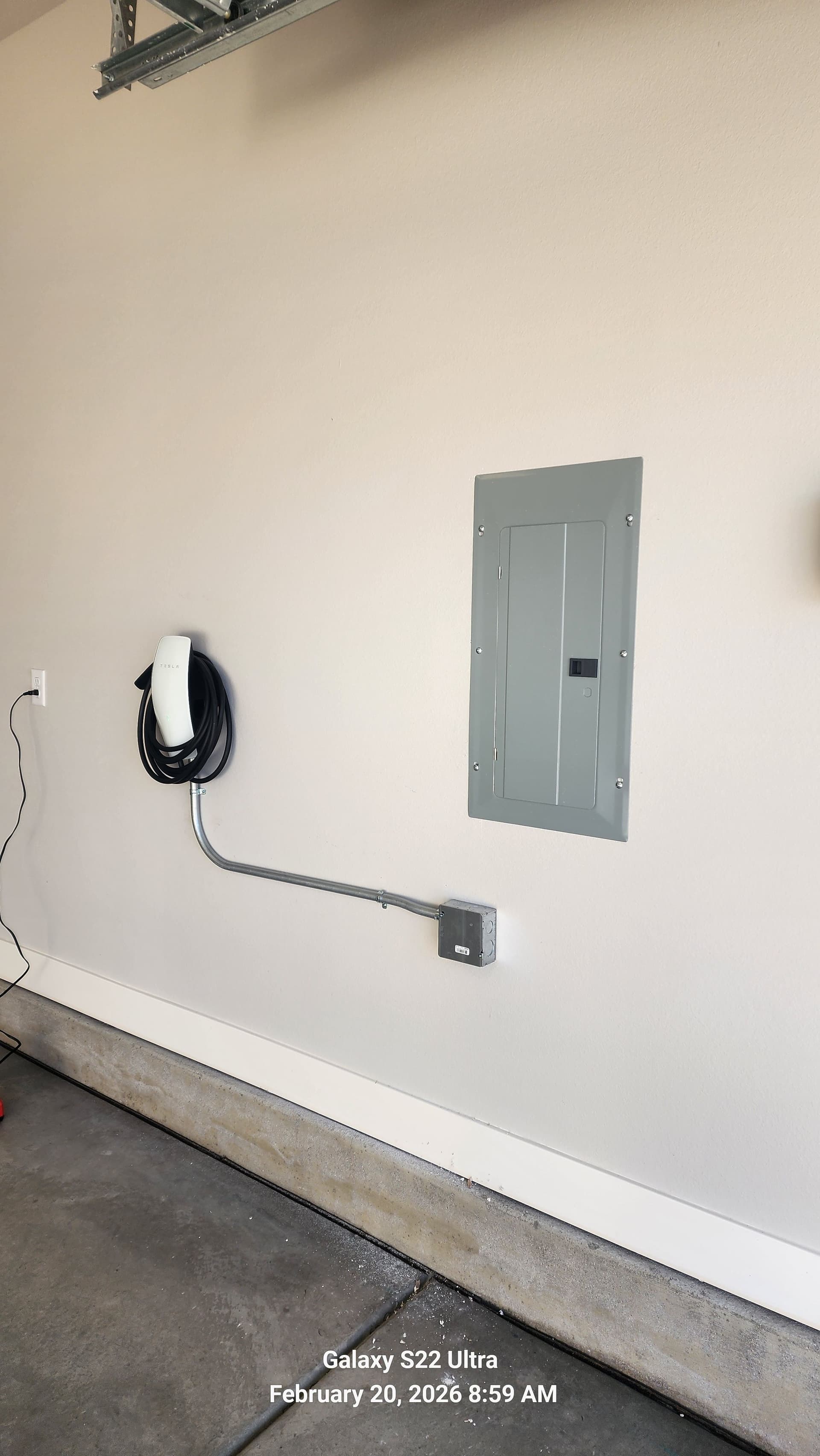 Gallery photos for Tesla Wall Connector Installed to Power Your Garage: Image #1