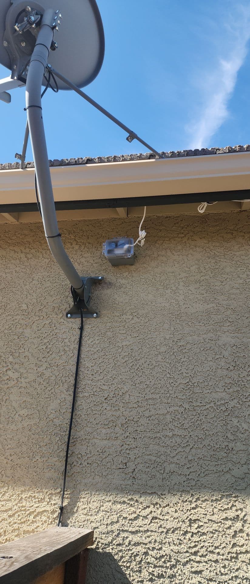 Exterior GFCI Outlet Install for Safe Holiday Lighting image