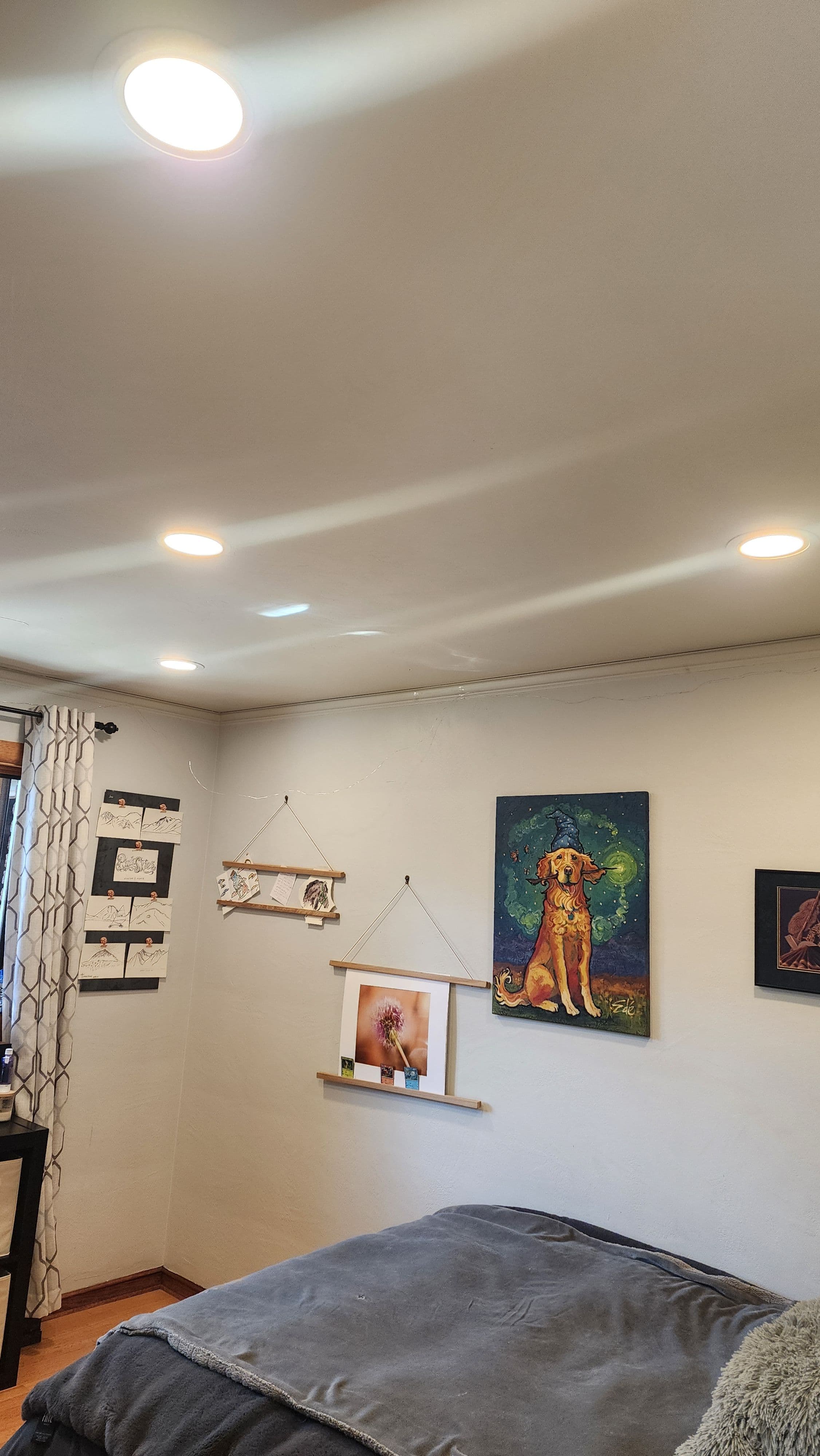 Project Custom LED Lighting Installation for a Cozy Art Space image