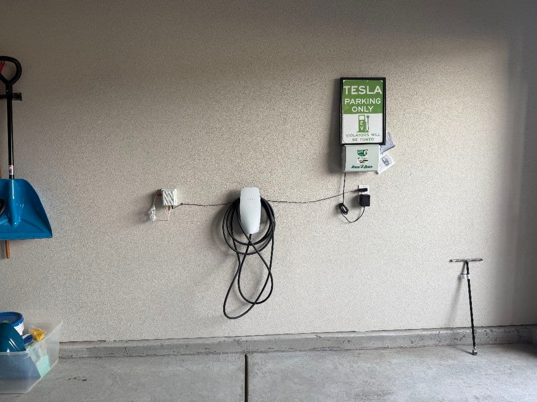 Project New Tesla Wall Connector Installation image