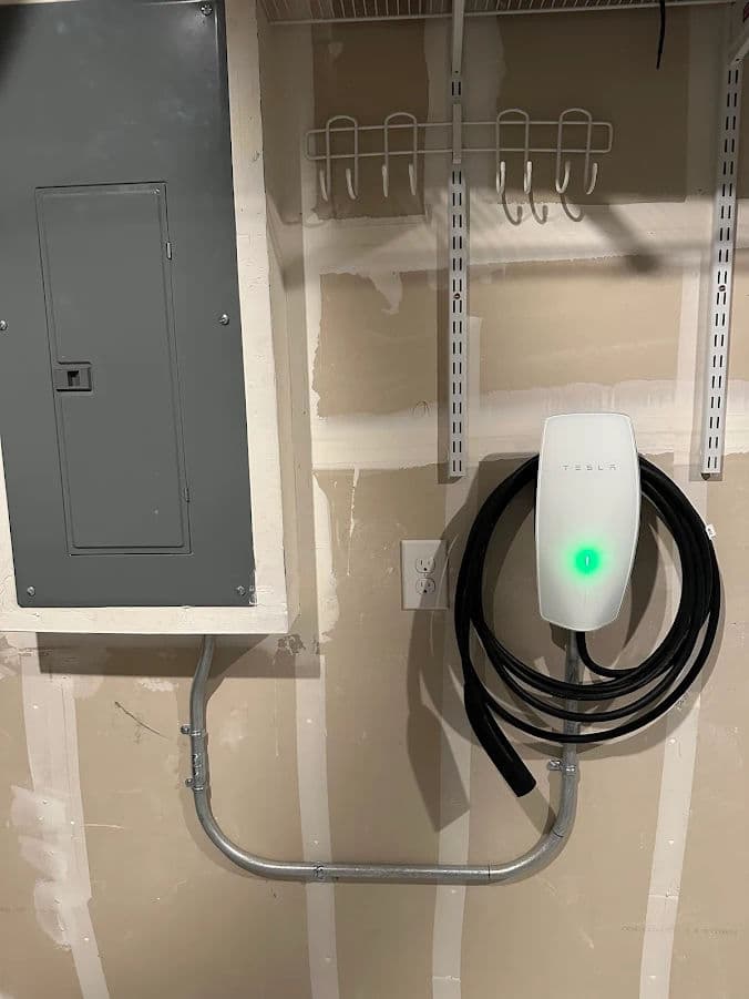 Project Tesla Wall Charger Installation for Fast Home Charging image