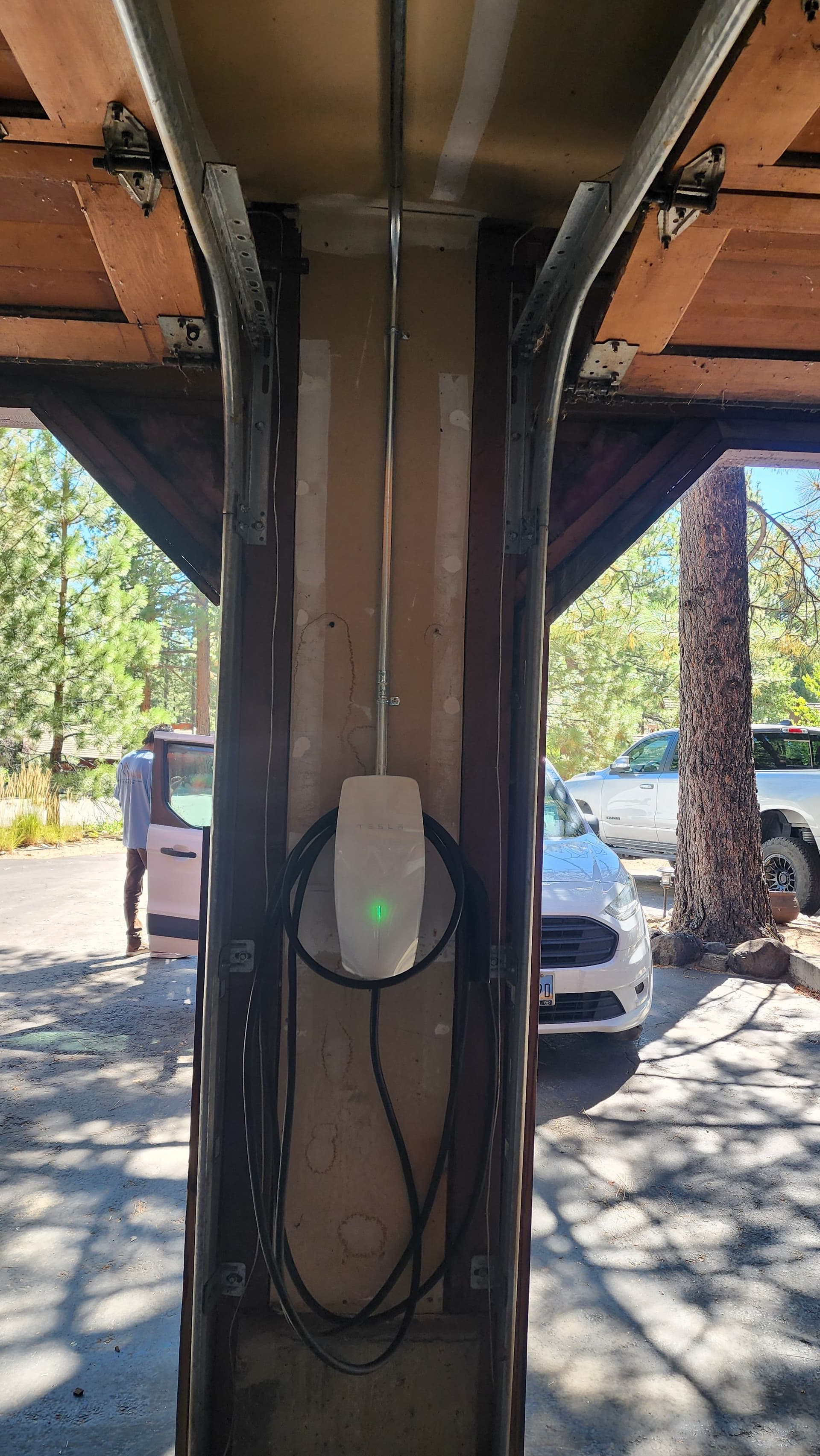 Tesla Wall Connector Installed for Effortless Home EV Charging image