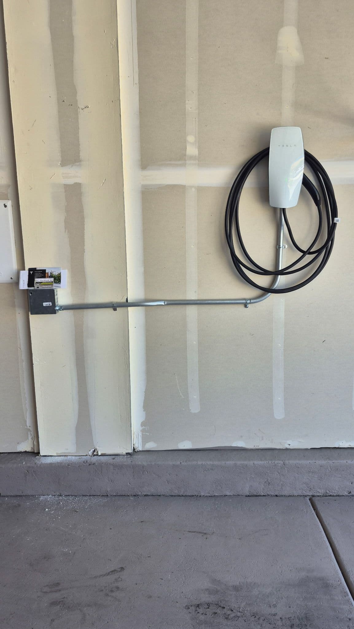 Project Certified Tesla Wall Connector Installation Done Right image