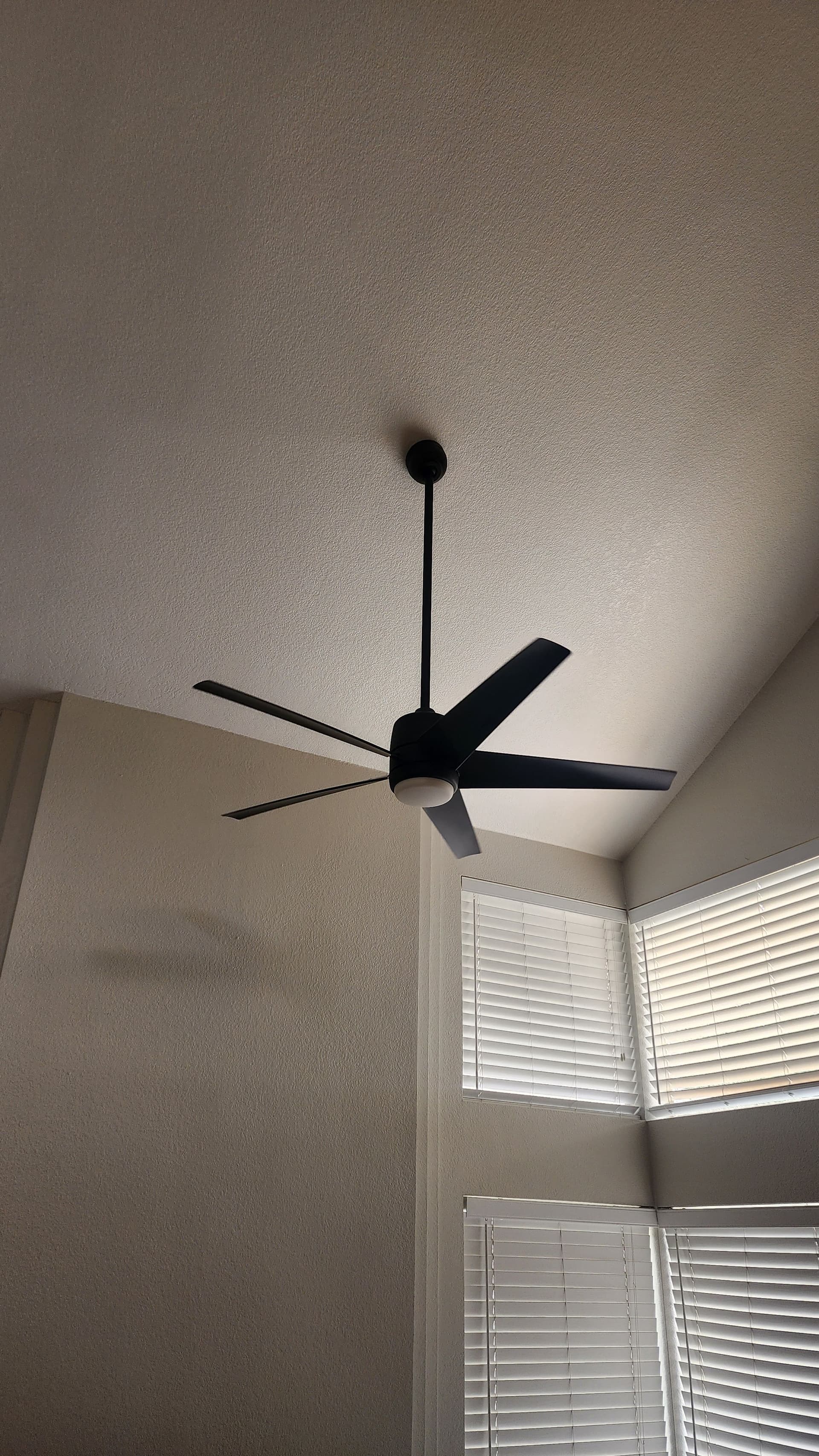 Ceiling Fan Installation in Tricky High Spots Done Right image