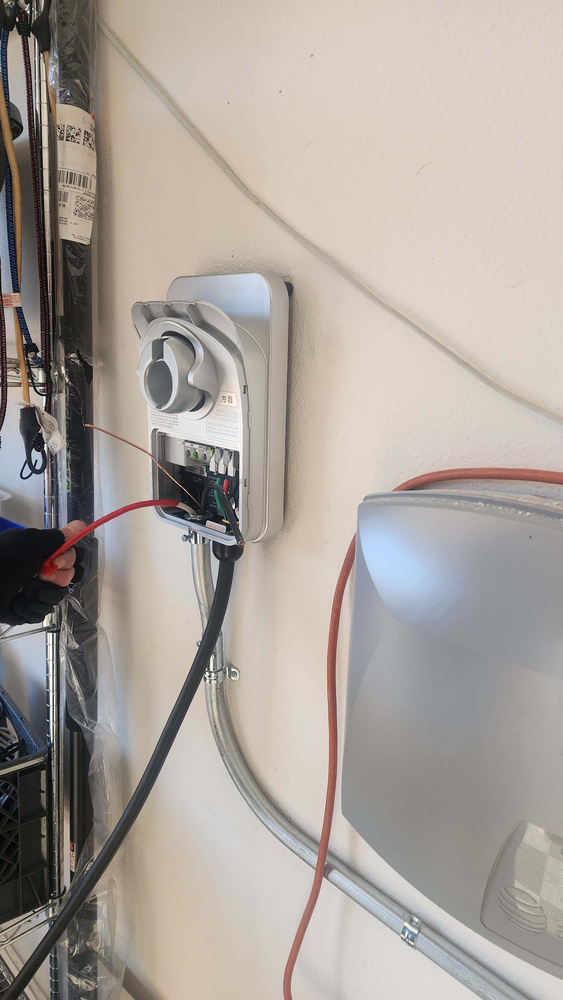 Gallery photos for EV Charger Installation from Garage Subpanel: Image #1