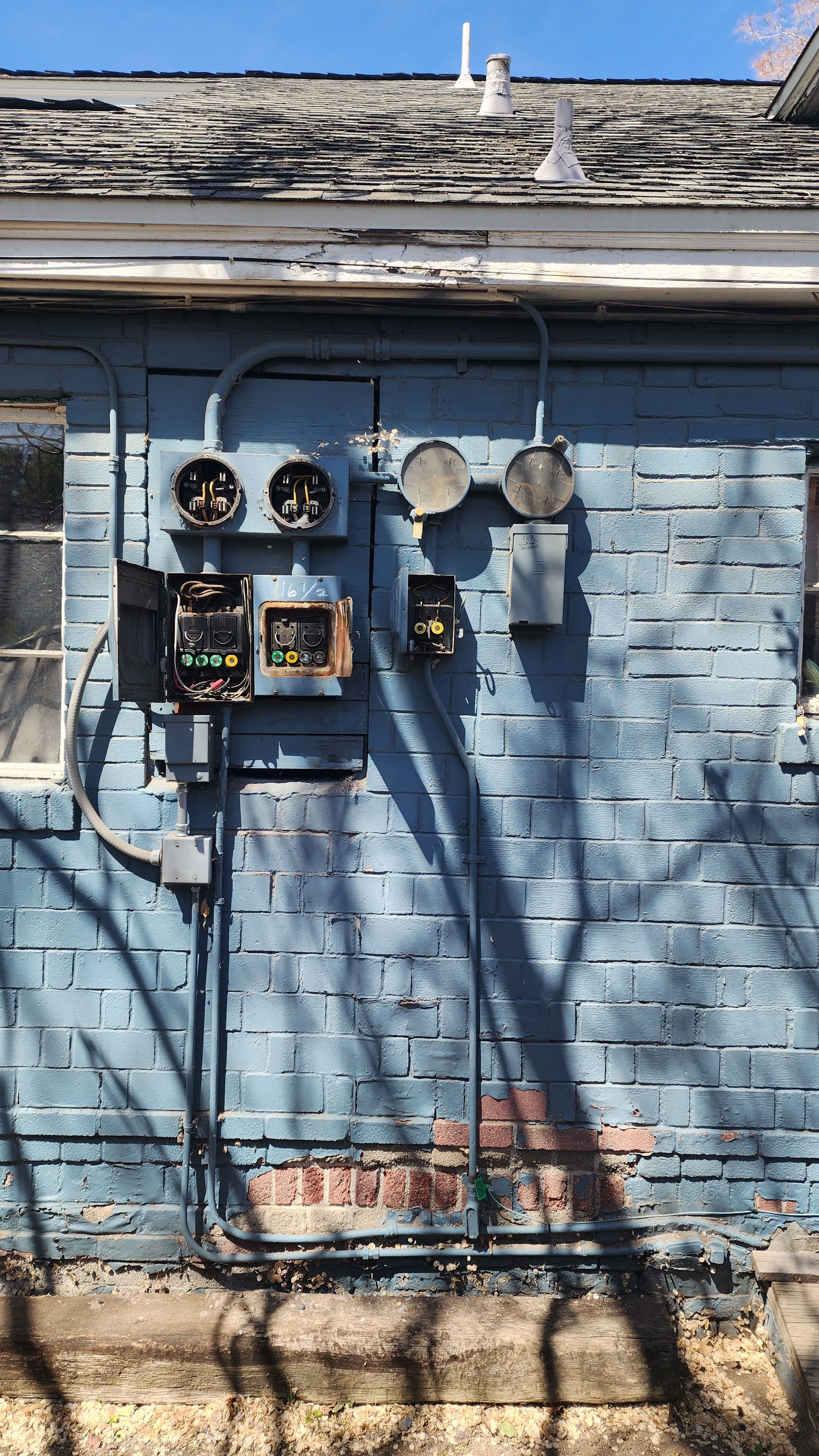 Project Two Fuse Boxes Out, Two New Breaker Panels In image