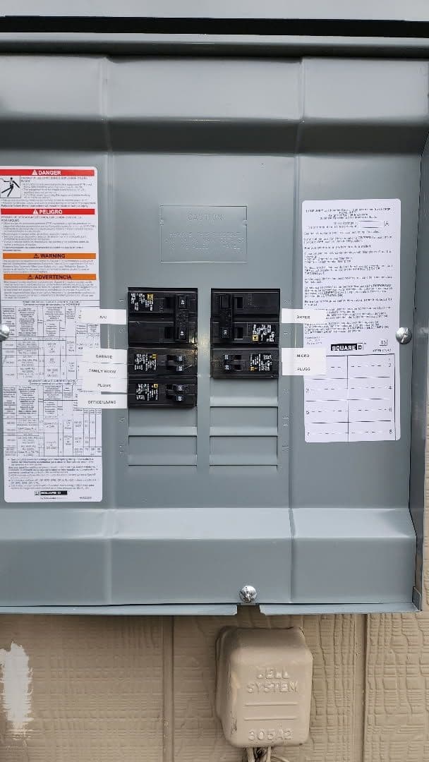 Electrical Panel Upgrade with Sub-Panel Installation