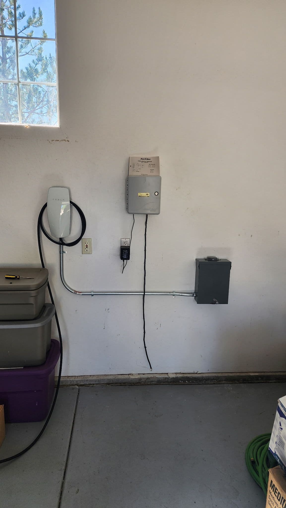 Efficient Tesla Charging Setup in Your Garage image