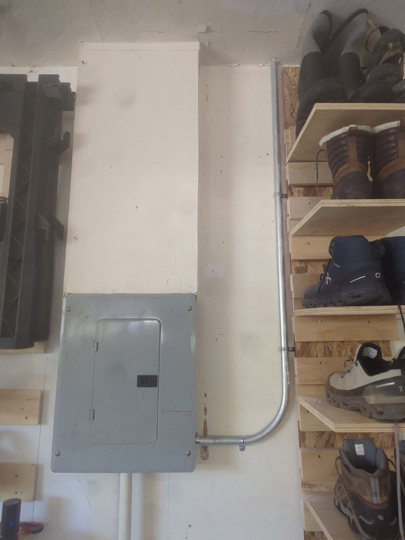 Tesla Charger Installed for Convenient Garage Charging image