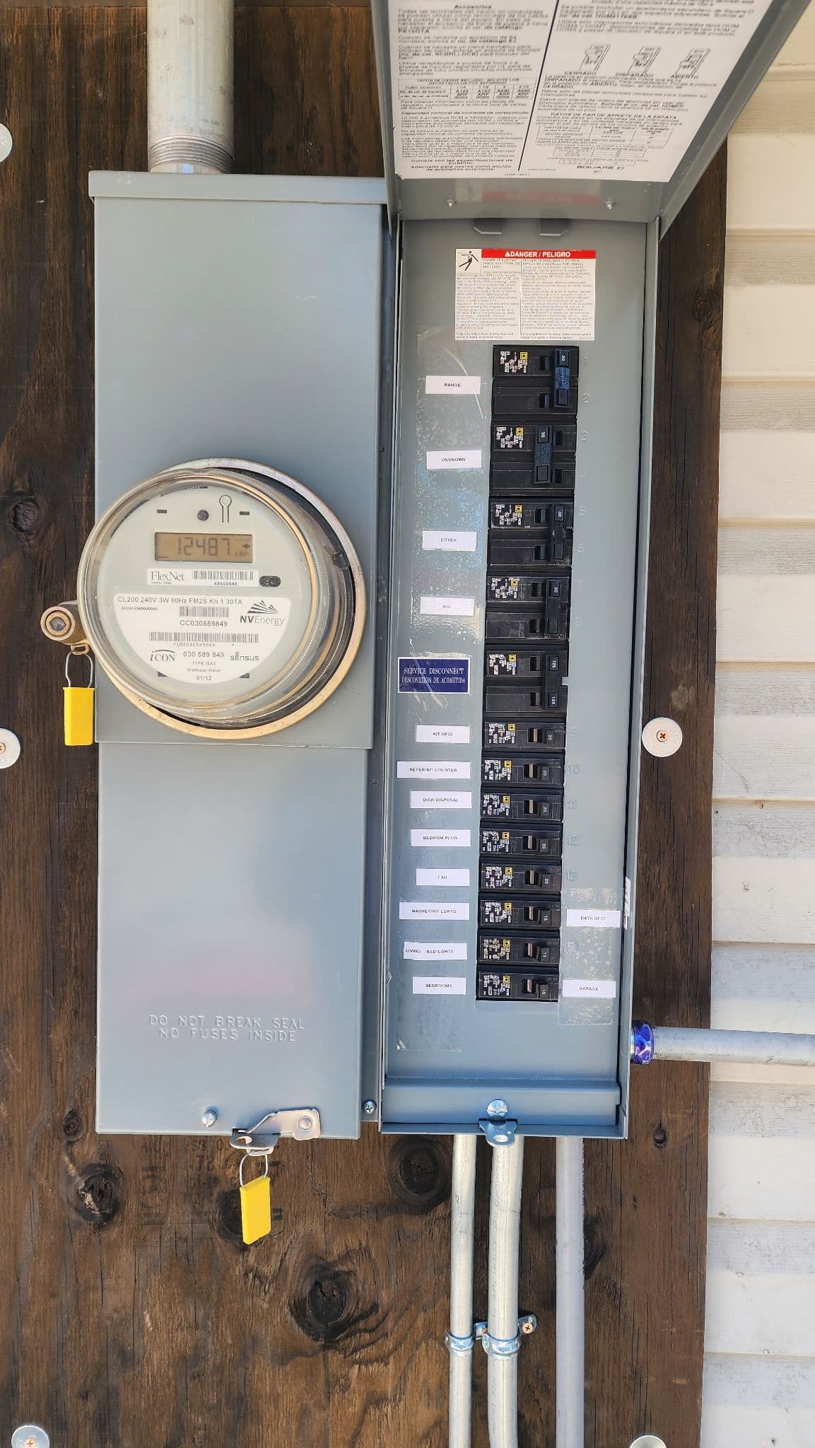 Gallery photos for Reliable 125 Amp Electrical Panel Installation: Image #1