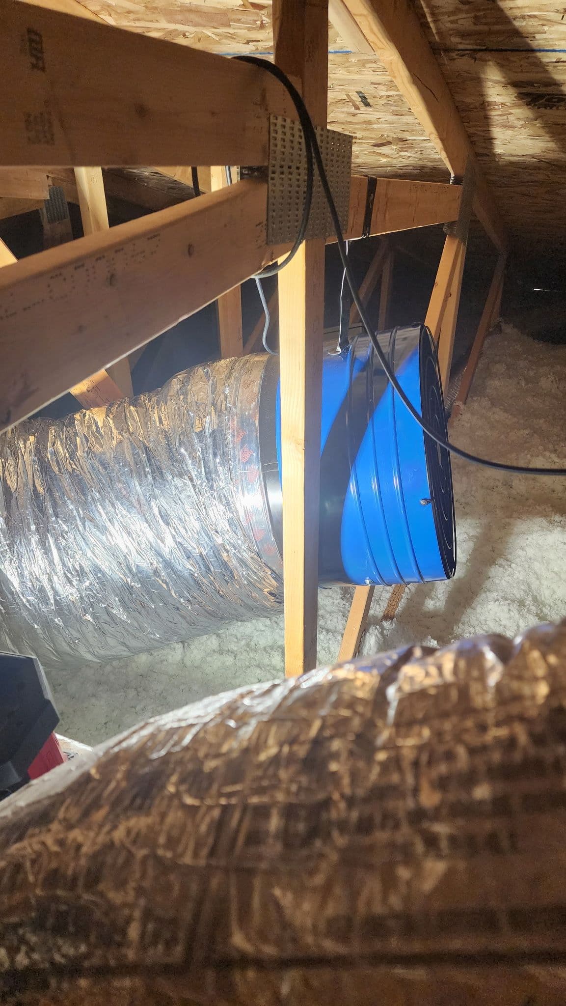 Energy-Saving Whole-House Attic Fan Installation image