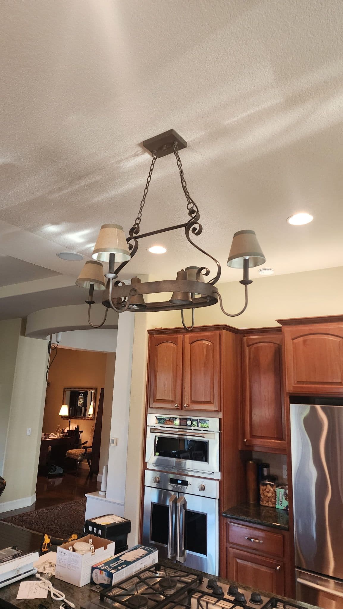 Enhance Your Kitchen with Elegant Lighting image
