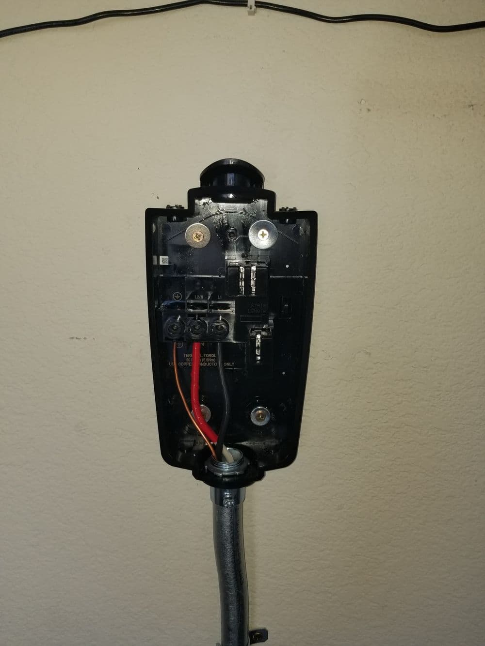 Gallery photos for Tesla Wall Connector Installation: Image #2