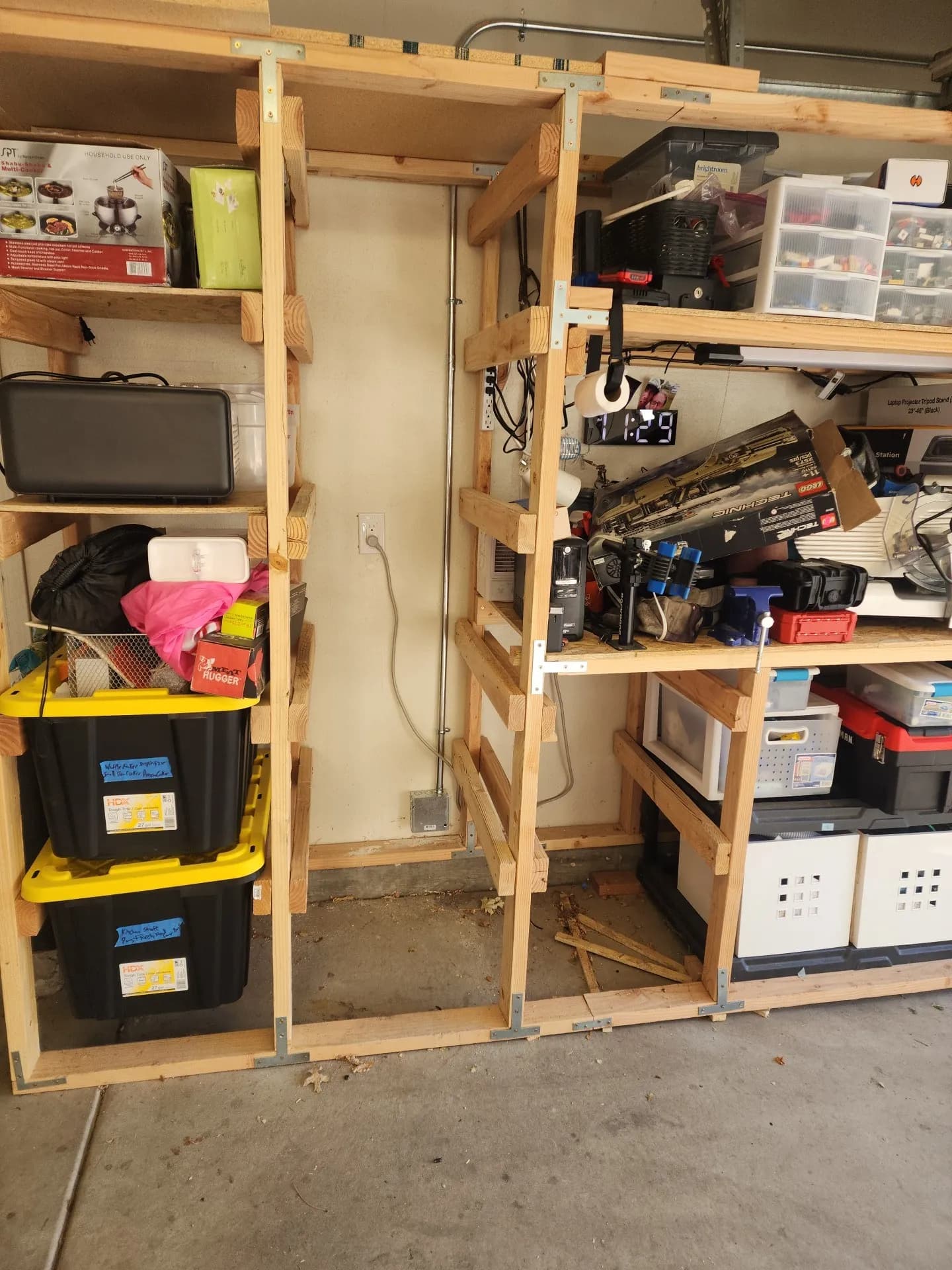 Gallery photos for Tesla Wall Connector Installed Clean Through the Crawl Space: Image #1