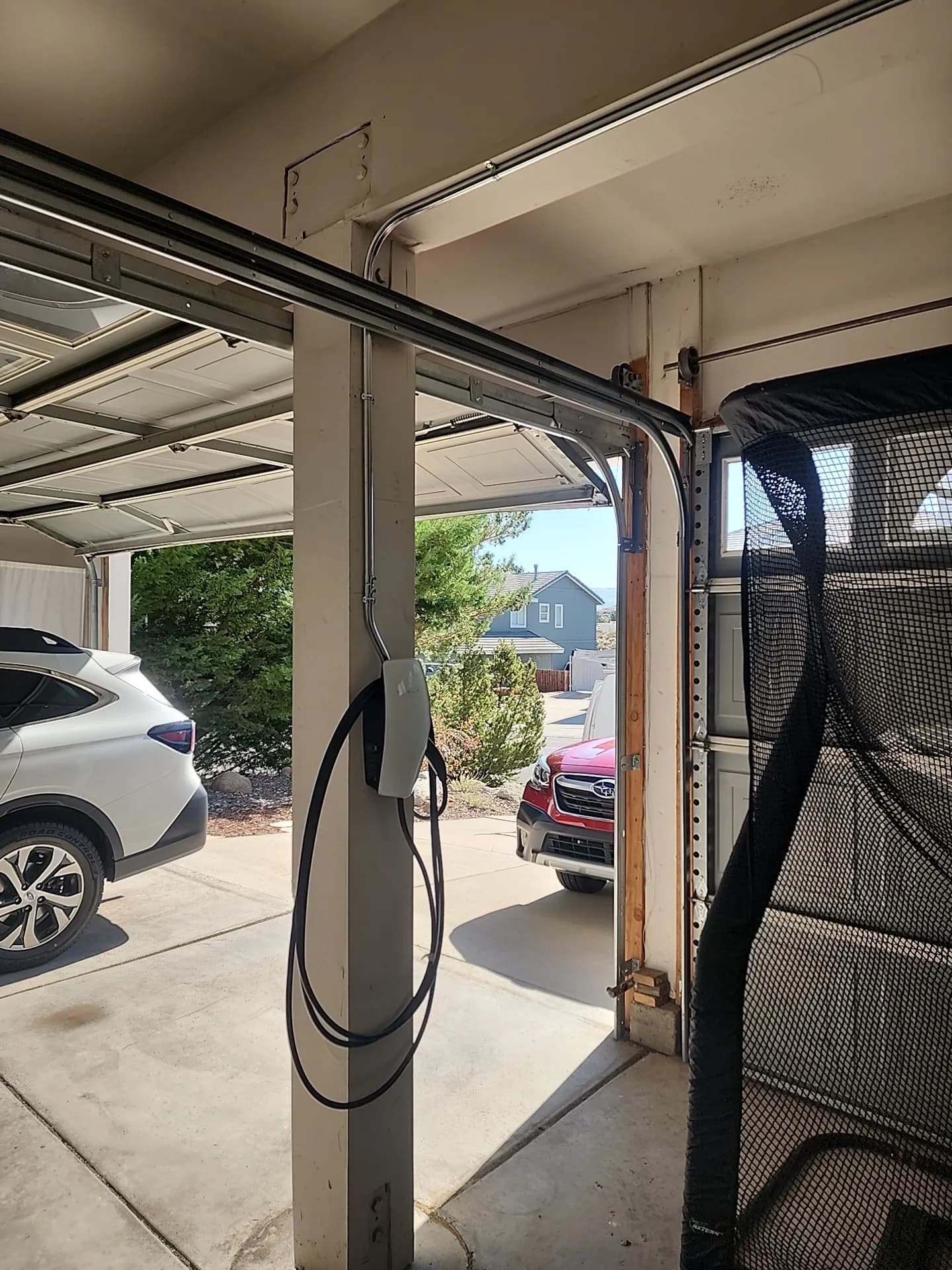 Tesla Wall Connector Installed for Easy Home EV Charging image