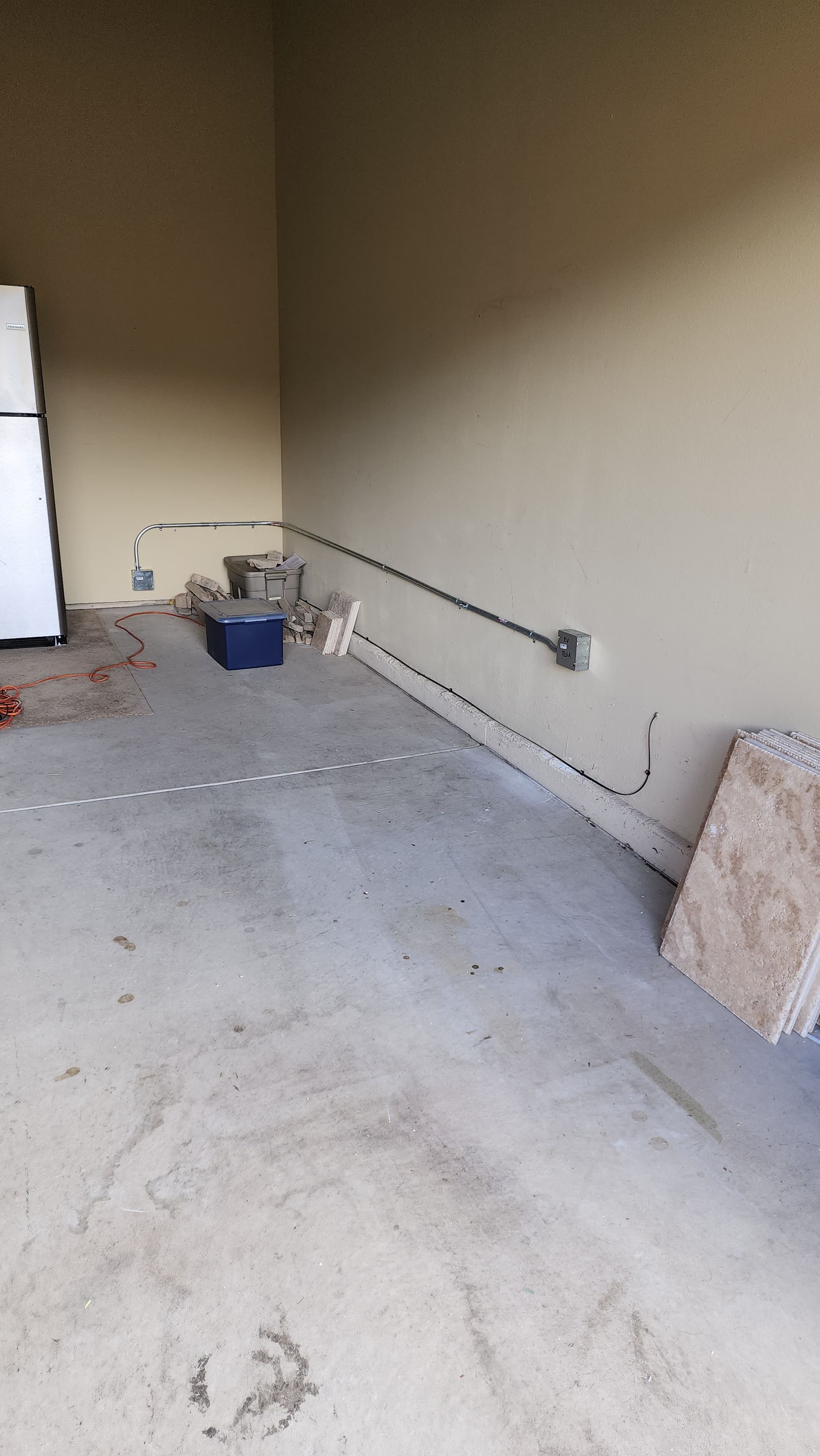 Gallery photos for Tesla Wall Connector Installed Across Two Garages: Image #2