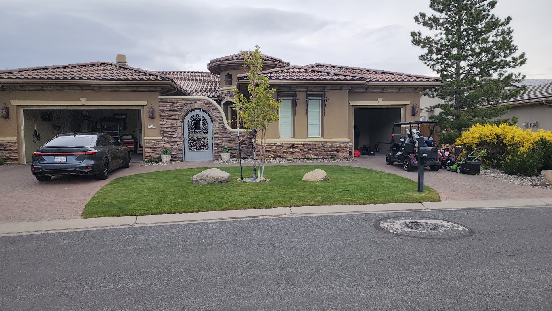 Gallery photos for Tesla Wall Connector Installed Across Two Garages: Image #3