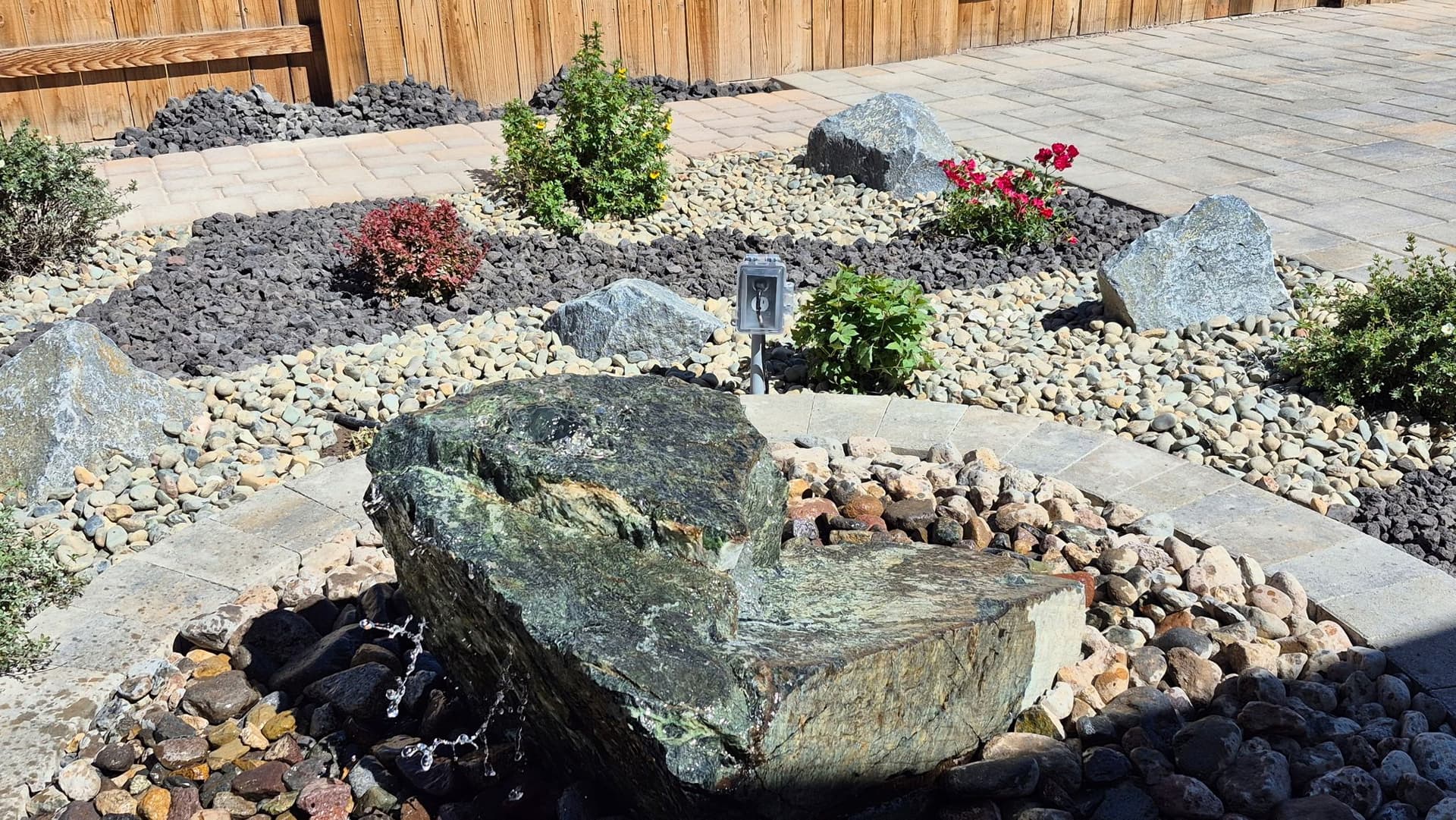 Switched Receptacle Install for an Outdoor Spire Fountain image