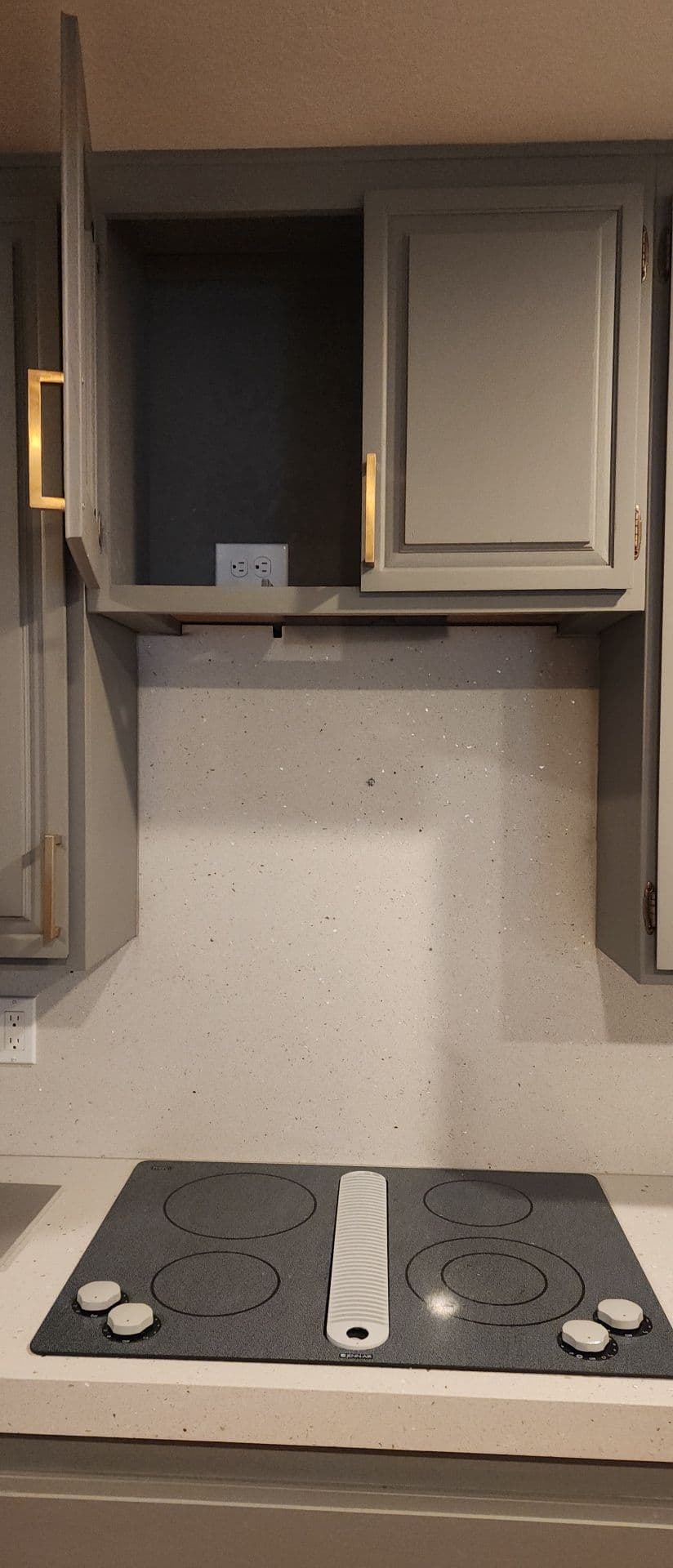 We Added a Microwave Receptacle Before the Microwave Even Arrived image