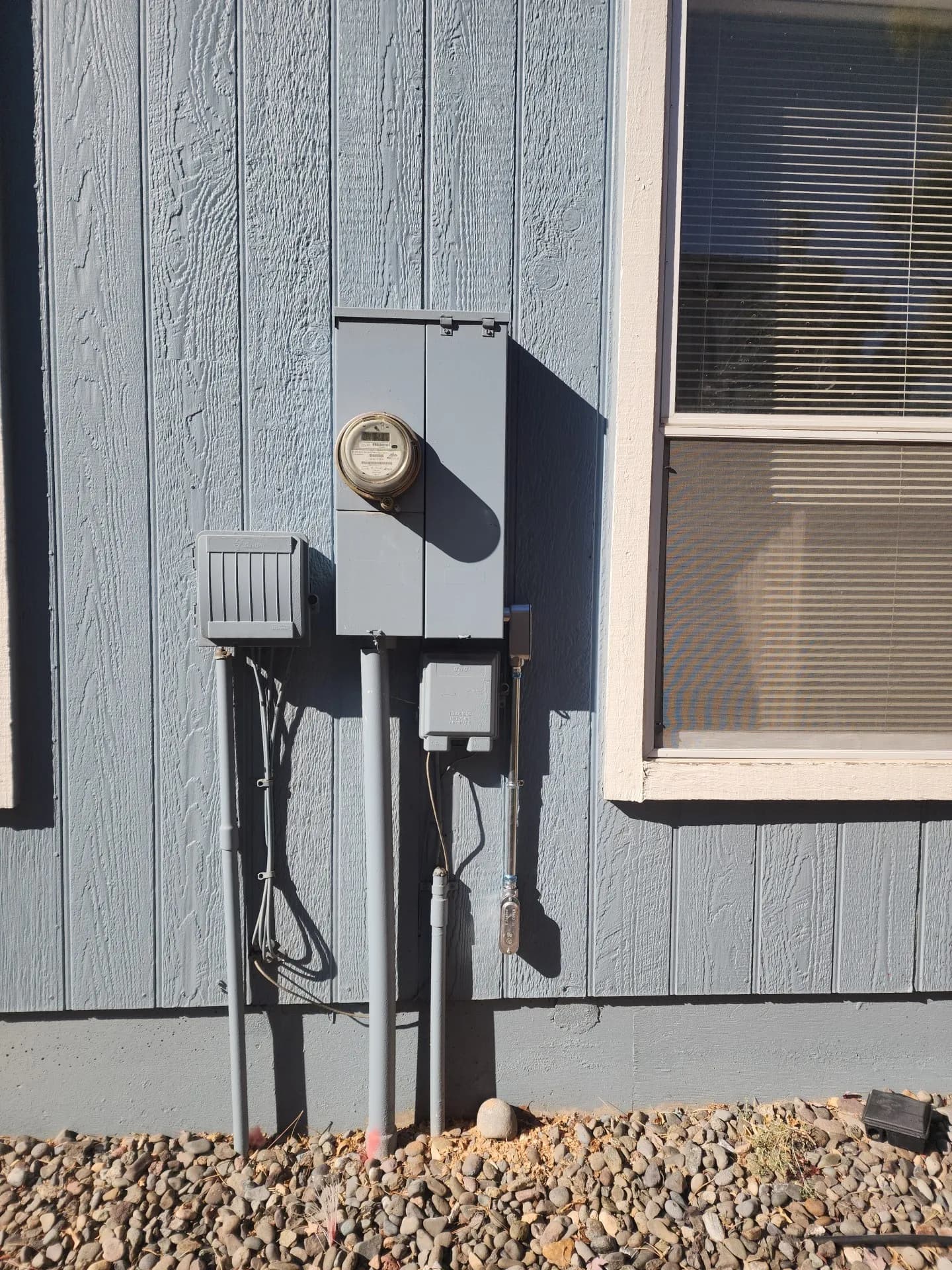 Gallery photos for Tesla Wall Connector Installed Clean Through the Crawl Space: Image #2
